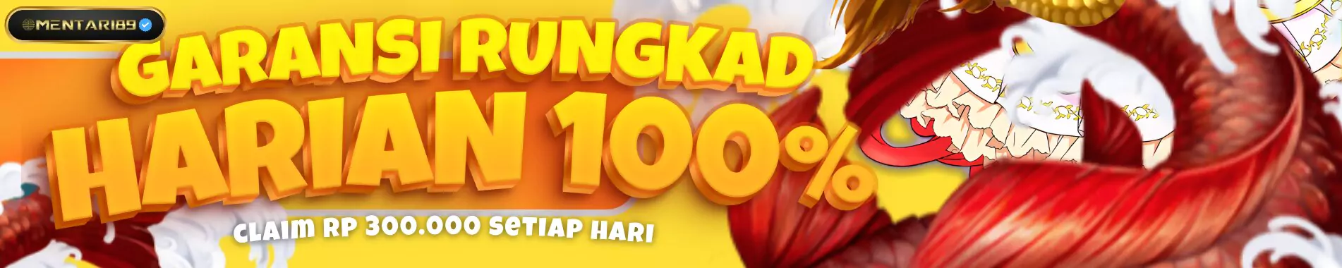 GARANSI RUNGKAD 100%